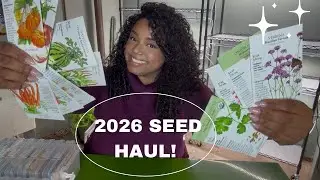 BOTANICAL INTRESET￼ SEED HAUL FOR 2026!   ￼ 