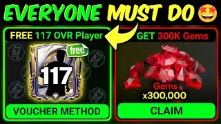 FREE 117 OVR Player x 165 Draft Voucher x 300K Gems Collection Analysis | Mr. Believer