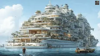 Inside the $200 Million Ship &mdash; A Hidden City Floating at Sea