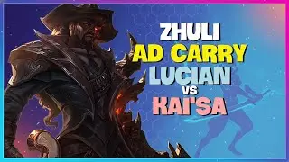 Zhuli's Rank 1 Lucian Masterclass: Diamond ADC Mechanics | Engsub