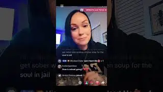 Джессика Кент, субботний прямой эфир в TikTok.