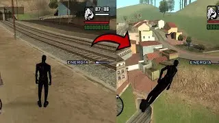 CJ Flying Cheat Code In GTA Sanderas Game [ PC Gaming ]