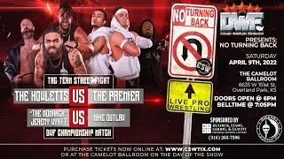 No Turning Back | 04.09.2022 | Central States Wrestling | Kansas City Pro Wrestling