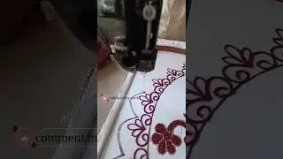 💐 Gorgeous Embroidery Design | Simple Yet Elegant Stitch Idea| Rizwan Ali Tv