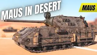 WoT Maus &ndash; Mastery in the Desert 🏜️ Unstoppable Monster!