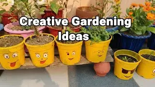 Creative Gardening ideas! | DIY Emoji Pots Bananaa Seekhein! |