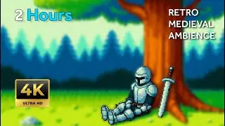 Retro Medieval RPG Ambience 🏰 Knight at Rest | 2 Hour Loop