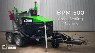 Asphalt Crack Sealer BPM-500 Leaves Us for Client | TM TICAB
