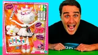 Lalaloopsy Color Me Squiggles N Shapes Doll !  || Toy Reviews || Konas2002