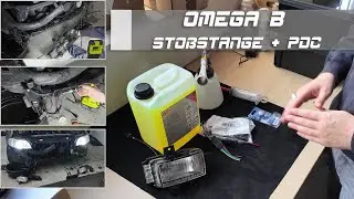 Frontstoßstange aufräumen & PDC Verkabelung am Omega B (V94) #opel #v6 #mv6