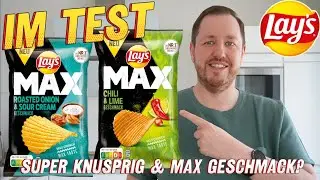 Lay's MAX: Roasted Onion & Sour Cream und Chilli & Lime im Test