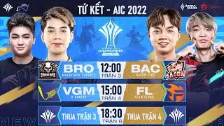 TỨ KẾT AIC 2022 - NG&Agrave;Y 2 | V GAMING ĐI TIẾP, TEAM FLASH KẾT TH&Uacute;C H&Agrave;NH TR&Igrave;NH - 24/06