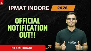 IPMAT Indore 2026 Exam Date | Official Dates OUT !!