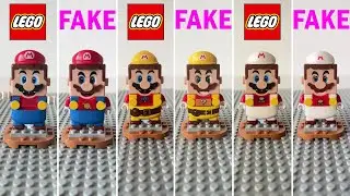 LEGO Mario | Real VS Fake