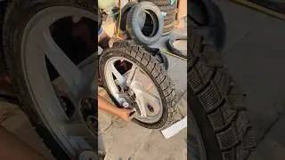#bike #tyre #puncture #tubeless