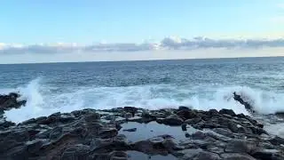 That Beach Wave Crash 🌊😱 Raw Ocean Power Up Close #OceanWaves #BeachVibes #viral 