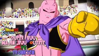 DB Sparking Zero (Y2) | Super Buu (Majin/Evil Buu Outfit) Vs Trunkten (Trunks & Goten Potara)