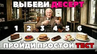 ВЫБЕРИ СВОЙ ЛЮБИМЫЙ ДЕСЕРТ! Узнай больше о себе, простой ТЕСТ КАРЛА ЮНГА