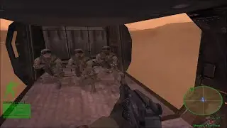 Delta Force: Black Hawk Down 2003 &mdash; Игровой процесс, миссия &laquo;River Raid&raquo;