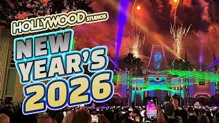 New Year's Eve Fireworks for 2026 at Disney's Hollywood Studios