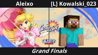 Gigantes do Offline 3 Top8 Grand Finals - Aleixo (Peach) vs [L] Kowalski_023 (Steve) SSBU