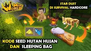 KODE SEED HUTAN HUJAN KEREN DAN CARA MUDAH MENEMUKAN STAR DUST DI HARDCORE ! - MINI WORLD BLOCK ART