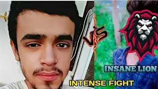 Insane lion vs gamo boy |insane lion & gamo boy - intense fight 🤜part-1