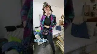 What I'm Wearing To Electric Forest #daysoftheweeksong #festivalfashion #festivalstyle #boldstyle