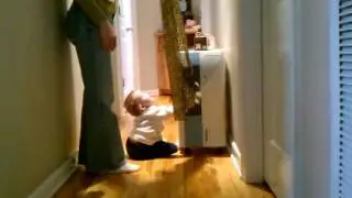 Rachel Katherine explores & plays with mommy!