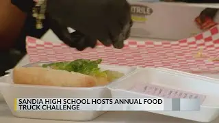 Sandia High School students compete in annual Food Truck Challenge