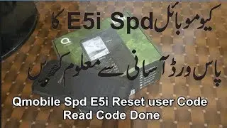 Qmobile Spd E5i Reset user Code Read Code Done