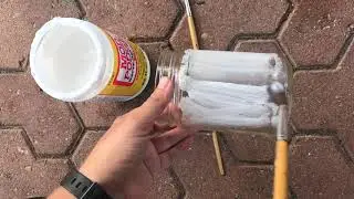 Decorating Jars with Pressed Flowers