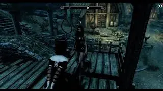 Submissive Lola Skyrim hanging
