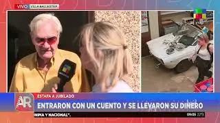 🔴 Un JUBILADO fue víctima de EL CUENTO DEL TÍO: se llevaron sus AHORROS