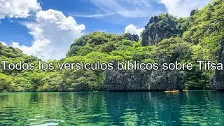 Qu&eacute; dice la Biblia acerca de Tifsa - Todos los vers&iacute;culos b&iacute;blicos sobre Tifsa