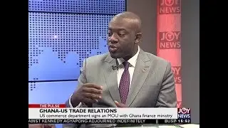 Ghana-US Trade Relations - The Pulse on JoyNews (4-7-18)