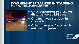 Two people in hospital after stabbing in South Omaha
