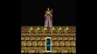 Phantasy Star III King of Cille Boss Fight