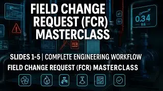 Field Change Request (FCR) : Complete Step-by-Step  to Understanding FCR Workflow, Clash Detection,