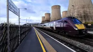 EMR 5-Car 'Class 222' Meridian fires off full throttle from the scene as epic as it! - Departure -