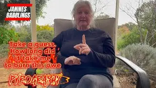 BooBook Owl burn | I think this is the best so far.