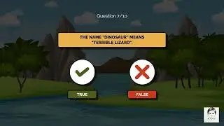 DinoGame: DinoTrivia Challenge: Test Your Dinosaur Knowledge! 🦖🎮