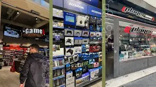 VISITANDO LOJAS GAMER NA EUROPA - GameStop e PlayerOne