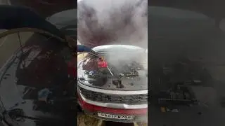 Car engine Cleaning in Radha Washing Centre 💕✨ #trending #youtubeshorts #automobile #shorts