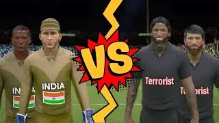 INDIAN ARMY VS Terrorist In Lahore !!!! | CRICKET 24