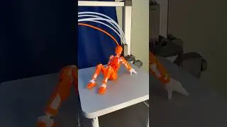 Print-In Place Folding Table. #3dprinting #folding #table