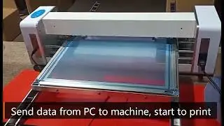 Amydor Digital Screen Maker AMD550A directly computer to screen digital screen making process