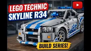 Things Are Taking Shape 👀 LEGO Technic Skyline R34 | Part 3 of 9 | Building Together