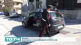 SCICLI - CONTINUAVA A SPACCIARE ANCHE AI DOMICILIARI