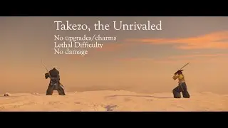 Ghost of Yotei - Takezo, the Unrivaled, no damage, no upgrades, no charms, lethal difficulty